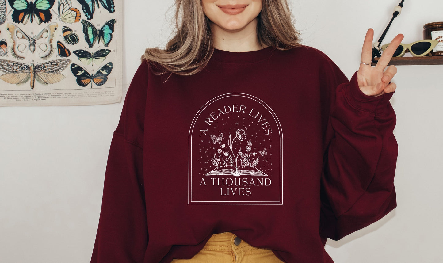 A READER LIVES 1000 LIVES