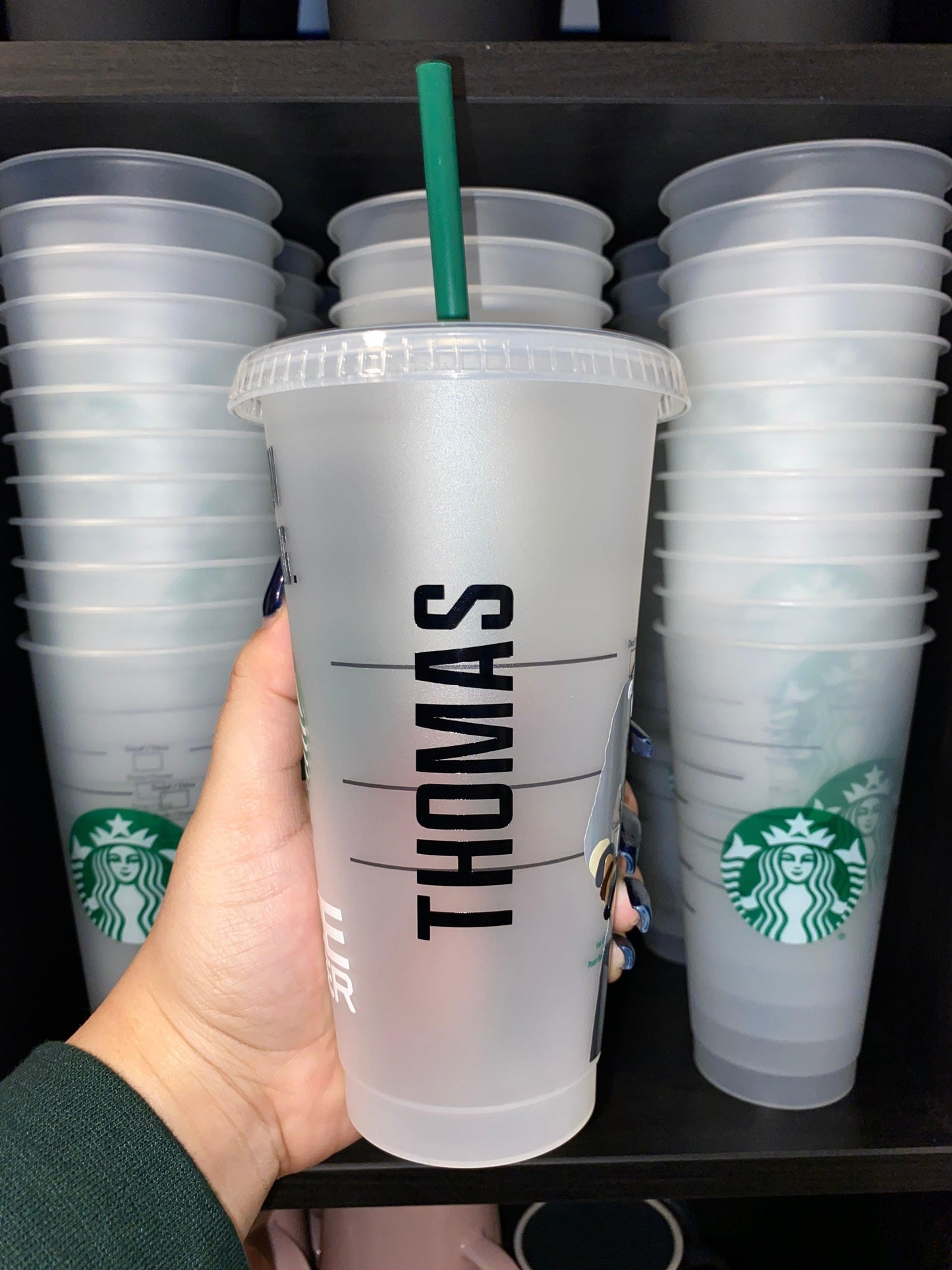 The Maze Runner Thomas Starbucks Frosted Cup. Custom Starbucks Hot and Cold cups. Choose from over 100 designs and colour combinations or customize your own. Toronto, ON, Canada. Ship Worldwide. TV Shows. Dylan O'Brien