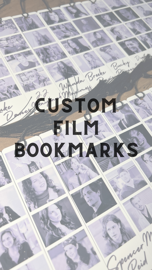 CUSTOM FILM BOOKMARKS