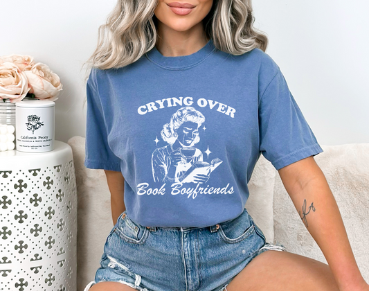 CRYING OVER BOOK BOYFRIENDS