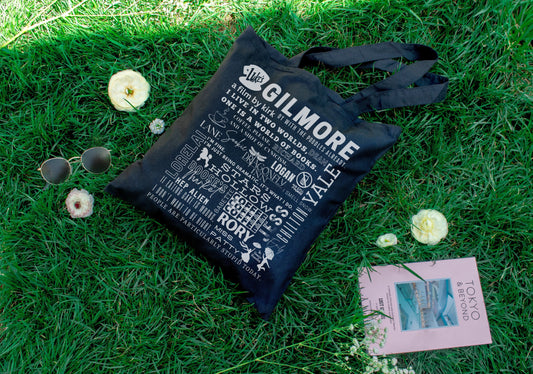 GILMORE QUOTES TOTE BAG