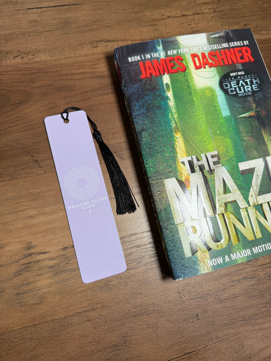 WELCOME TO THE GLADE BOOKMARK