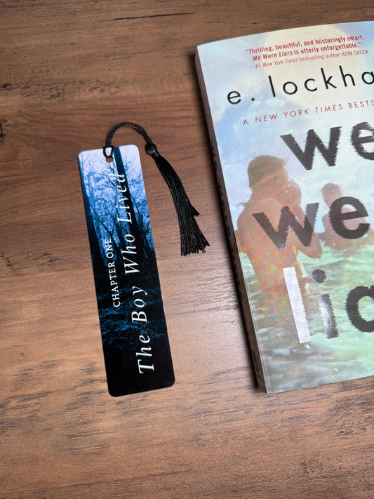THE BOY WHO LIVED BOOKMARK