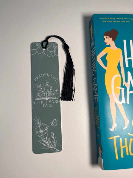 READER LIVES 1000 LIVES BOOKMARK