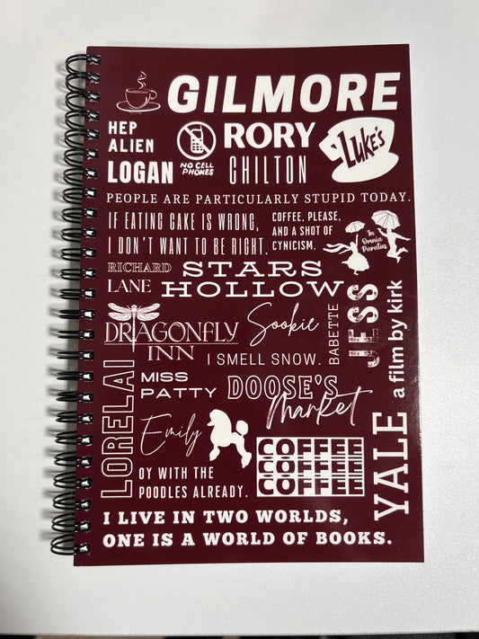 GILMORE GIRLS QUOTES NOTEBOOK