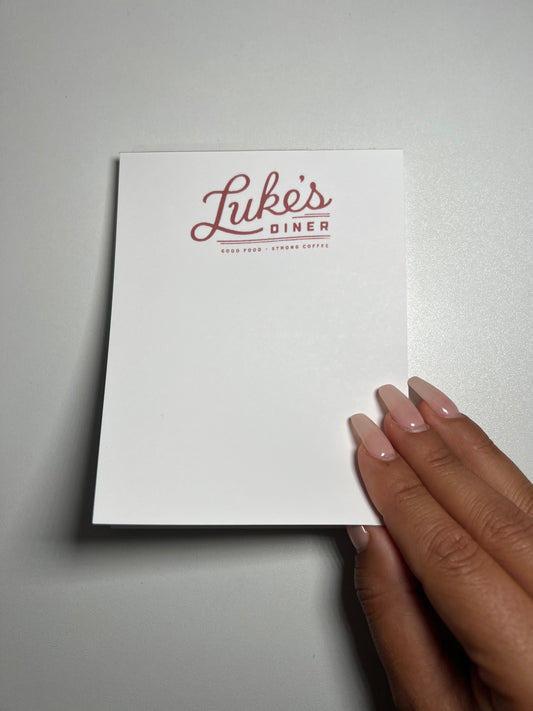 LUKE'S DINER NOTEPAD