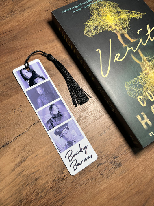 BUCKY BARNES FILM BOOKMARK