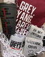 My Grey's Anatomy Watching Box includes a Personalized Gift Box with Name, T-shirt/Crew-Neck/Hoodie, Comfy Socks, Mug and Limited Edition Matte Tumbler. Personalize with names. Toronto, ON, Canada. Worldwide Shipping. Grays Anatomy. Grays. Greys.