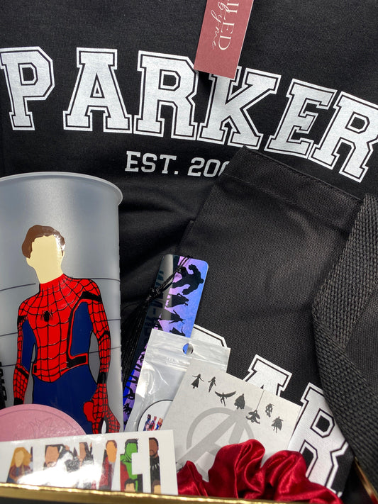 SPIDEY INSPIRED GIFT BOX - Detailed By Me Inc.