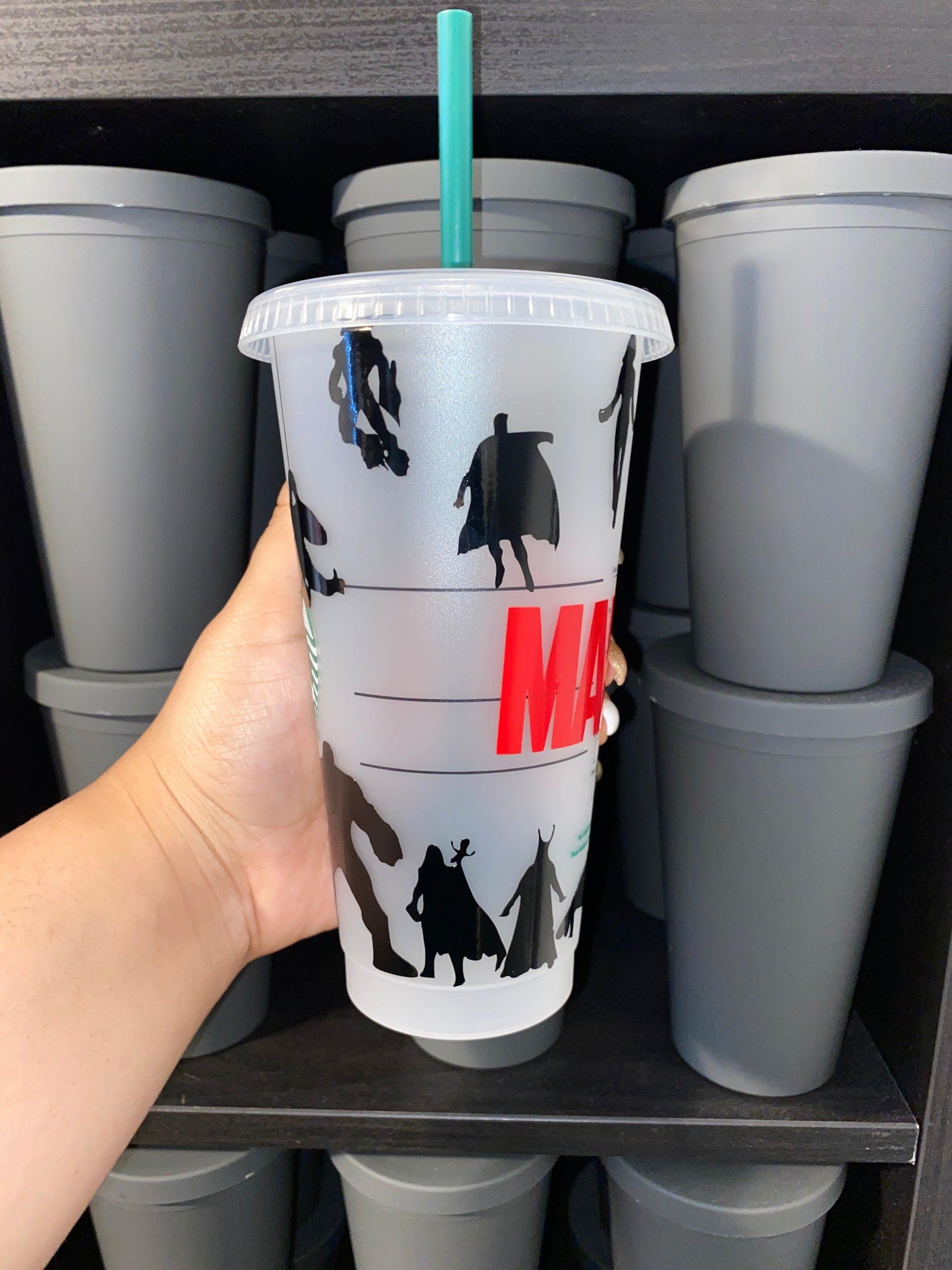SUPERHERO INSPIRED CUP - Detailed By Me Inc.
