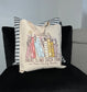 TOO MANY BOOKS TOTE BAG