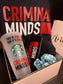 Criminal Minds - Spencer Reid Inspired Themed Gift Box includes a Personalized Gift Box with Name, T-shirt, Phone Case and Starbucks Cup. Personalize with names. Toronto, ON, Canada. Worldwide Shipping.