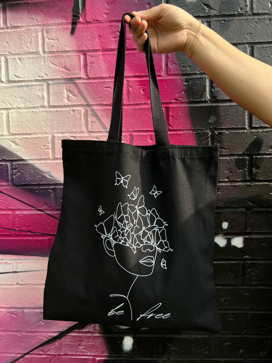 BE FREE TOTE BAG